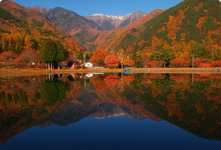 ② 紅葉（10月下旬〜11月上旬）